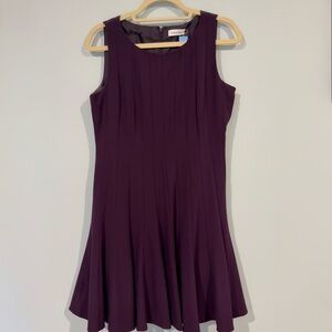 Calvin Klein Deep Purple Mini Dress
